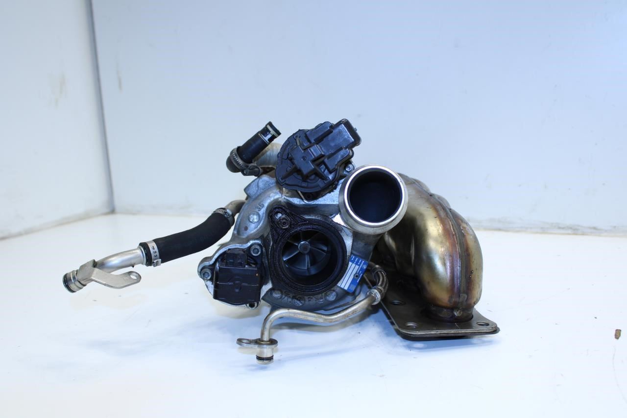 2015-2016 BMW 435i Gran Coupe xDrive 3.0L Turbocharger w/ Exhaust Manifold 46K - Alshned Auto Parts