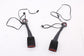 11-17 Volkswagen Jetta Sport FWD Front Right and Left Side Seat Belt Buckle Set0