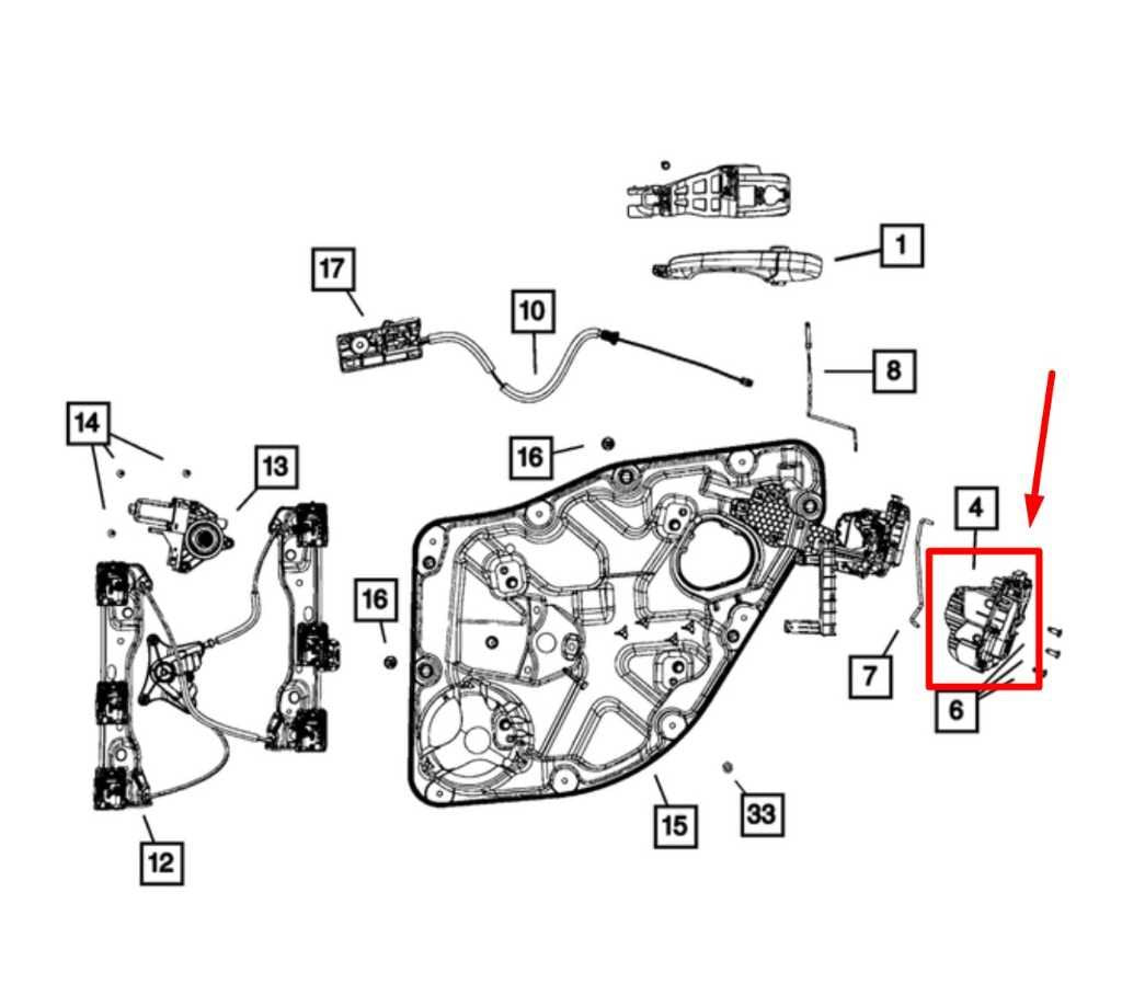 2011-2024 Dodge Durango Rear Left Side Door Lock Latch Actuator 04589923AH OEM - Alshned Auto Parts