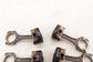 14-18 Kia Sorento EX 3.3L Engine Piston with Connecting Rod Set of 6 23041-3CFB0 - Alshned Auto Parts