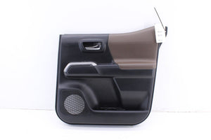 16-23 Toyota Tacoma Limited Double Cab Rear Right Door Trim Panel 67630-04100-C6