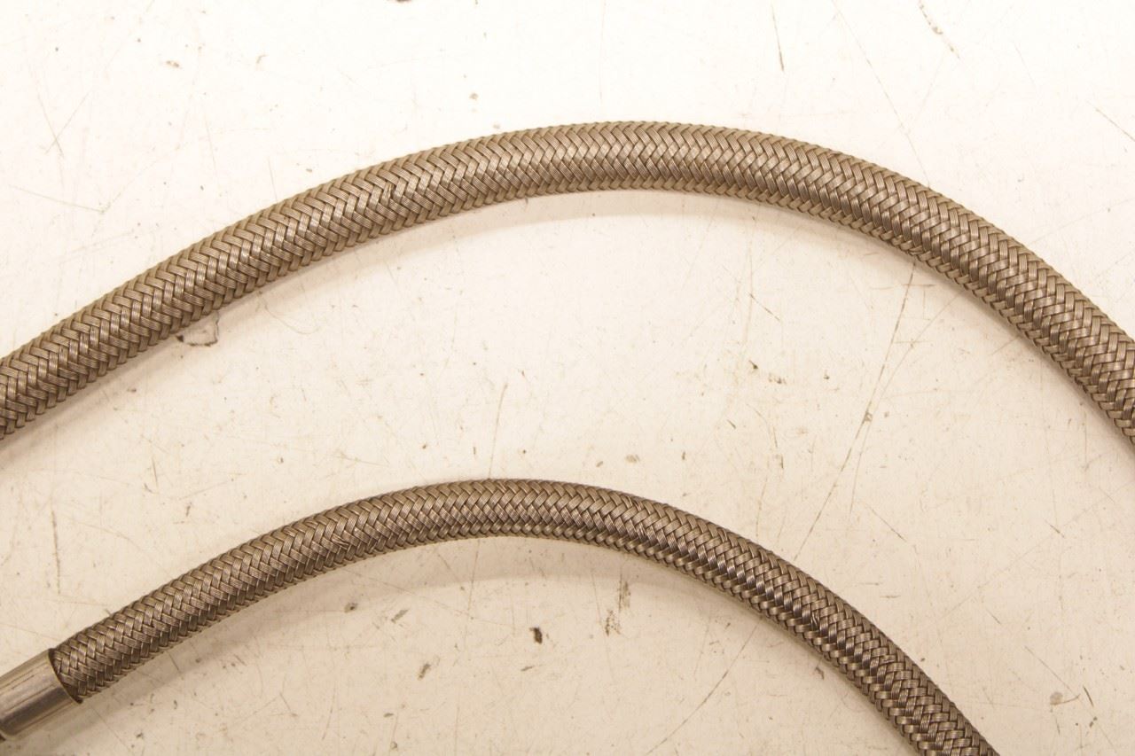 1997-1998 Chevrolet Corvette 5.7L Front Fuel Feed Jumper Hose Line Stainless Set - Alshned Auto Parts