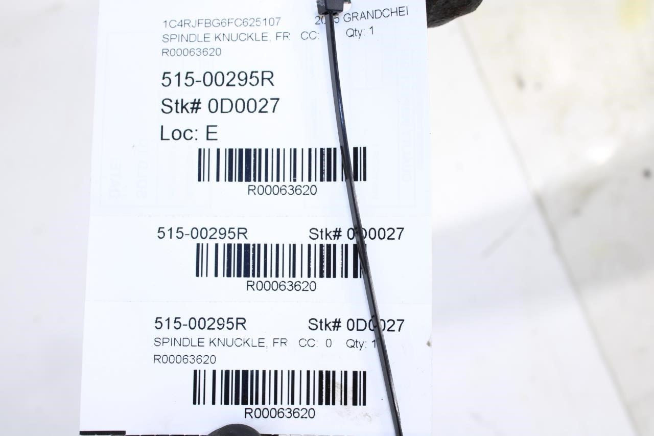2011-2015 Jeep Grand Cherokee Limited Front Right Spindle Knuckle Hub 68022628AD - Alshned Auto Parts