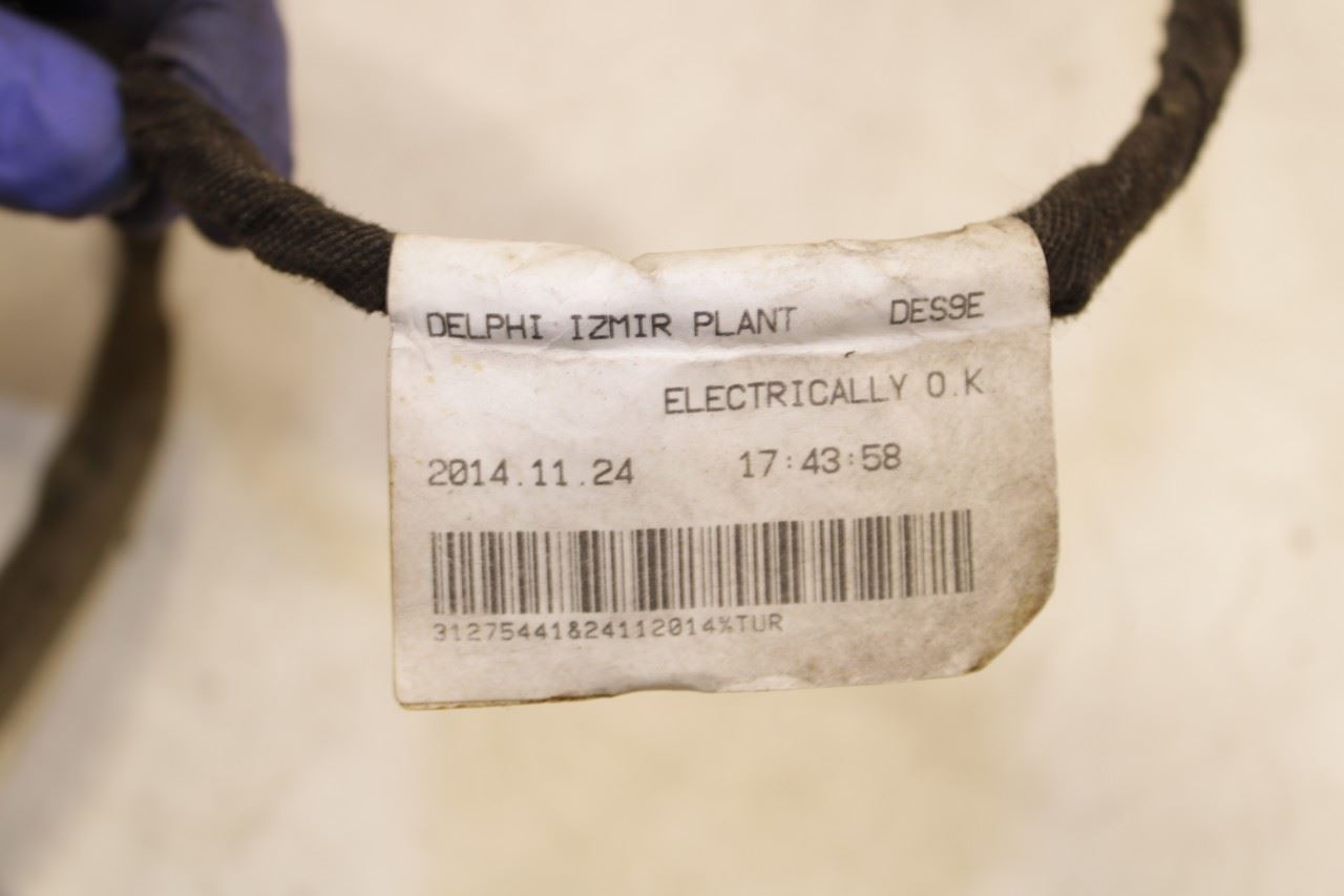 2015-2016 Volvo S60 T5 Premier Rear Right Passenger Door Wire Harness 31275441 - Alshned Auto Parts