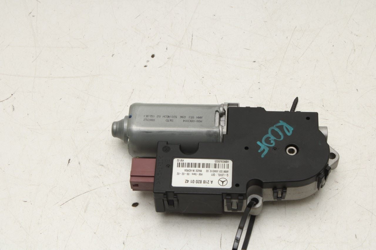 2012-2016 Mercedes-Benz E350 Sport 4MATIC Sunroof Sun Roof Motor 218-820-01-42 - Alshned Auto Parts