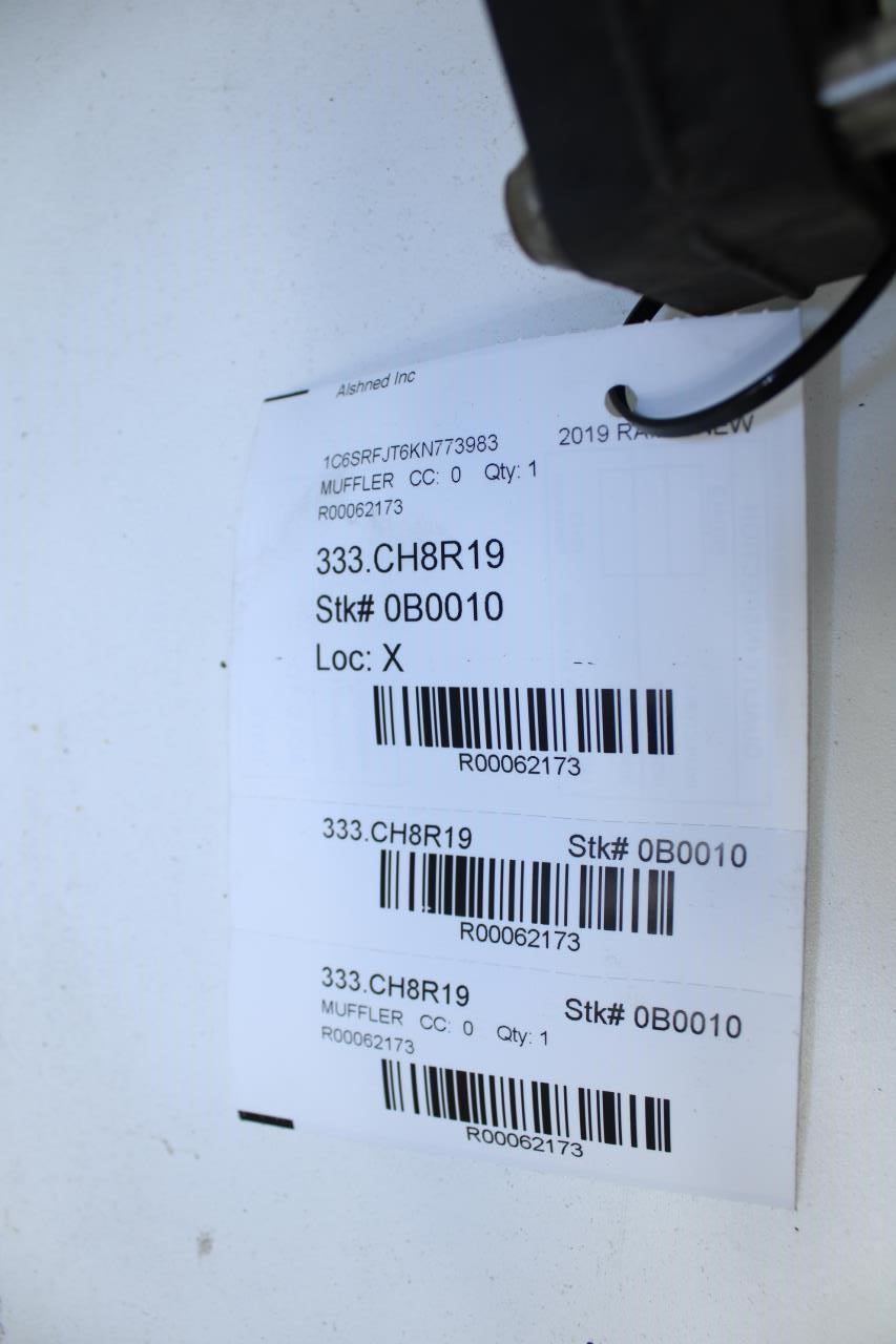 2019-2022 Ram 1500 5.7L 4WD Exhaust System Center Middle Muffler 68268201AL OEM - Alshned Auto Parts