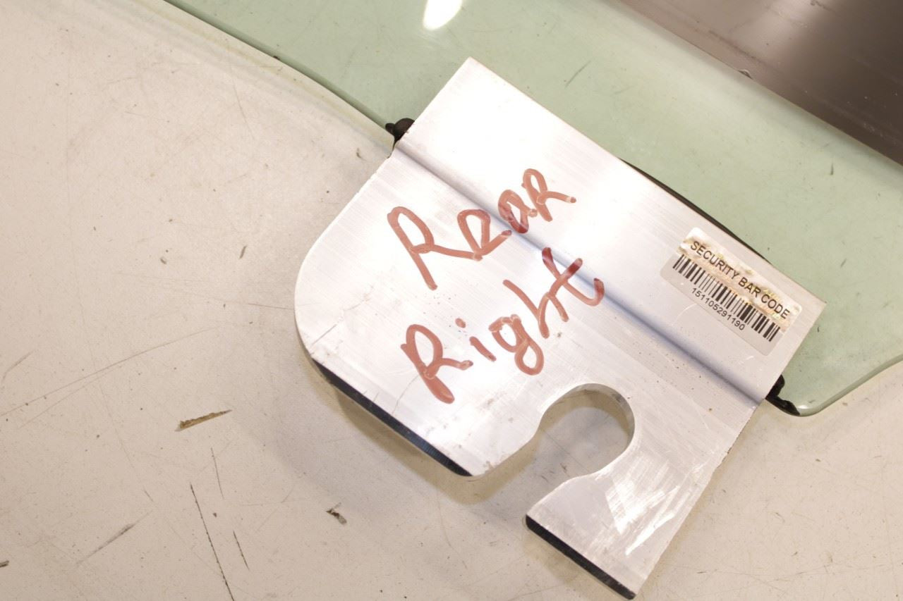 2014-2021 Maserati Ghibli S Q4 Rear Right Side Door Window Glass 670038121 OEM - Alshned Auto Parts