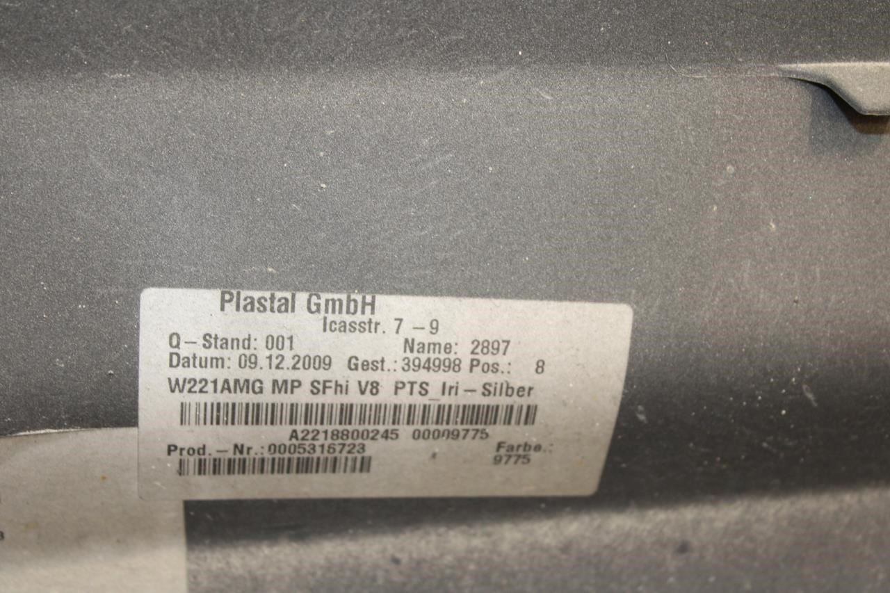 2010-2013 Mercedes-Benz S550 Rear Bumper Cover 221-880-54-40-9999 OEM - Alshned Auto Parts