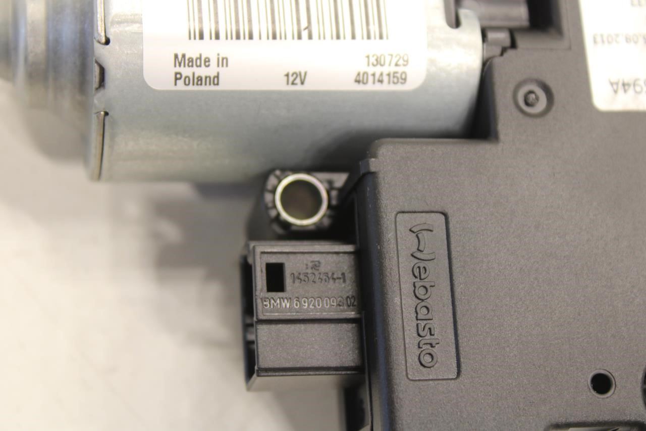 2010-2015 BMW 750I xDrive Sunroof Moonroof Motor 67617316535 OEM - Alshned Auto Parts