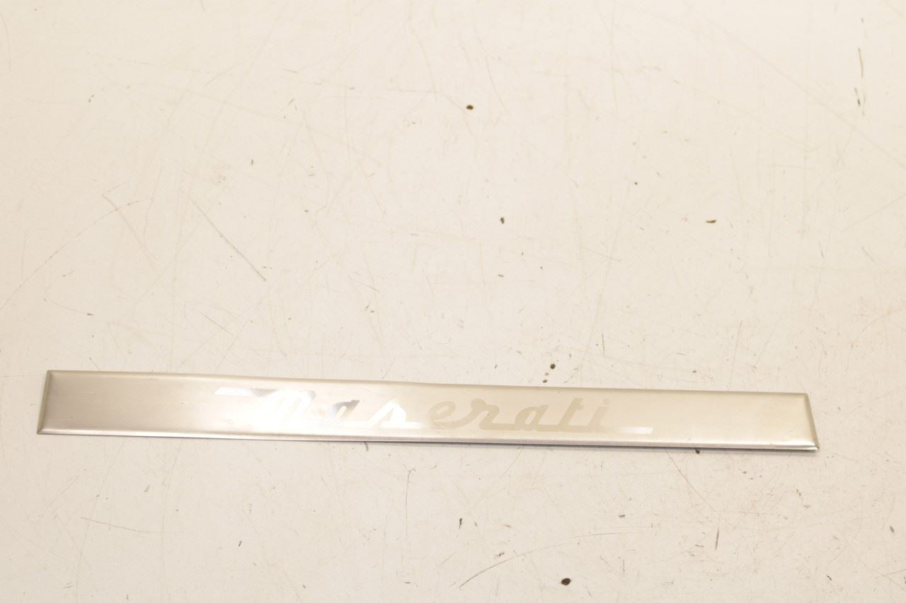 2014-17 Maserati Ghibli S Q4 Front Right and Left Door Step Sill Plate Trim Pair - Alshned Auto Parts