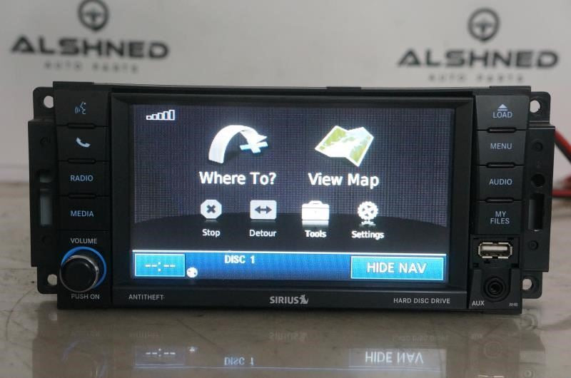 2012-2020 Dodge Grand Caravan RHB GPS Navigation Radio Display 05091204AC OEM - Alshned Auto Parts