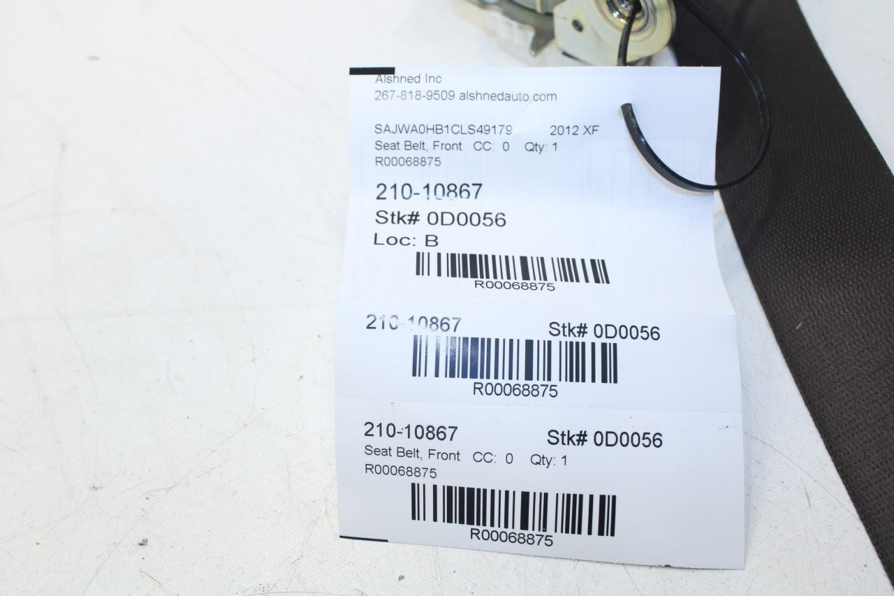 2012-15 Jaguar XF Portfolio 5.0L RWD Front Driver Left Side Seat Belt Retractor - Alshned Auto Parts