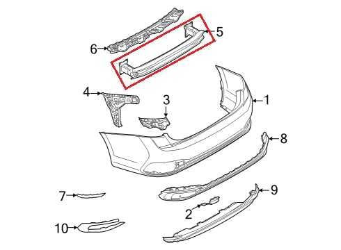 2022-26 Volkswagen Jetta SE Rear Bumper Reinforcement Impact Bar Beam 17A807305F1