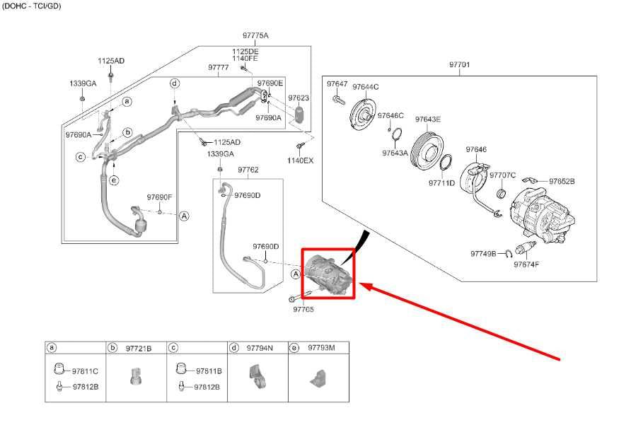 21-25 Kia Sorento X-Line SX Prestige 2.5L Air Conditioner Compressor 97701-P2500 - Alshned Auto Parts