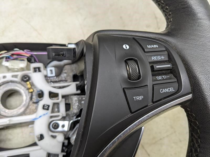 2014-17 Acura MDX SH-AWD Tech 3.5 AWD Steering Wheel Leather w/ Control Buttons - Alshned Auto Parts