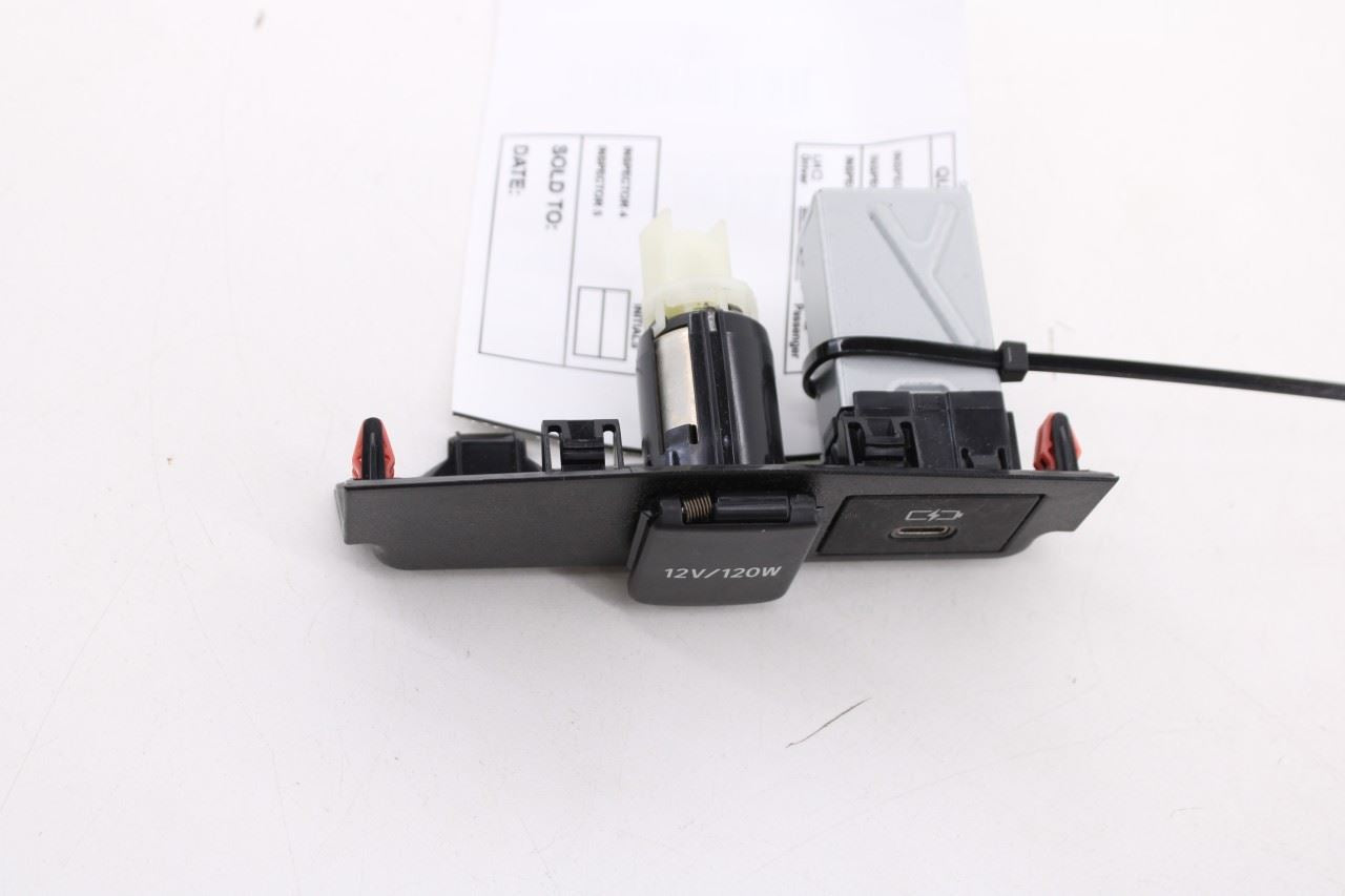 2020-26 Toyota Corolla LE Rear Center Console Switch Bezel Trim Panel 589110252012