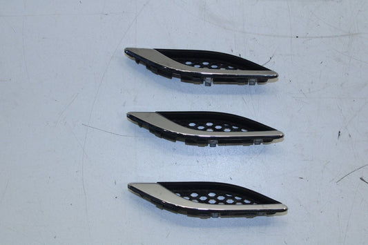 17-21 Maserati Ghibli RWD Front Driver Left Side Fender Air Vent Grille Set of 3 - Alshned Auto Parts