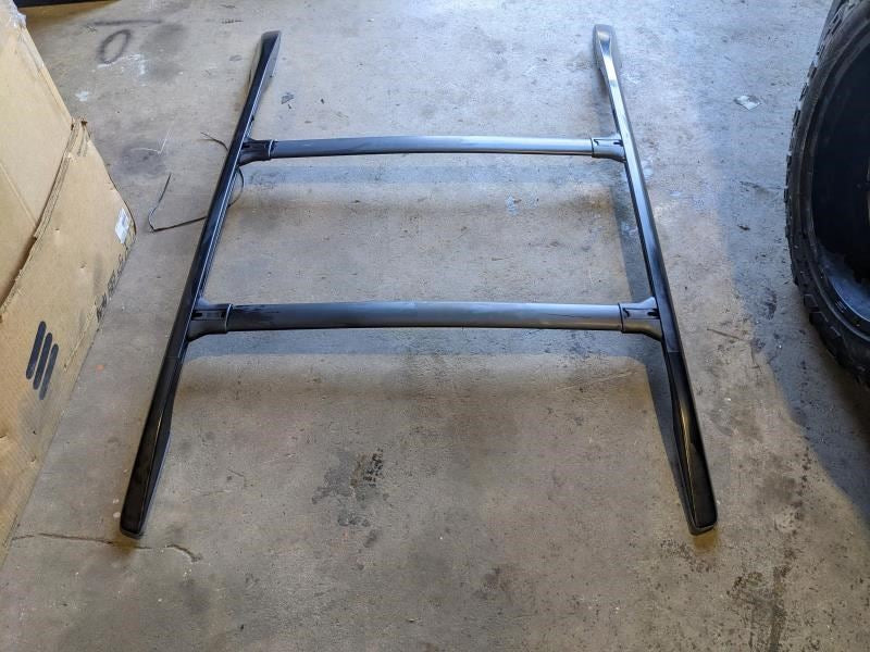07-08 Lexus RX350 Roof Luggage Rack Rails Right and Left Side Set w/ Cross Bars - Alshned Auto Parts