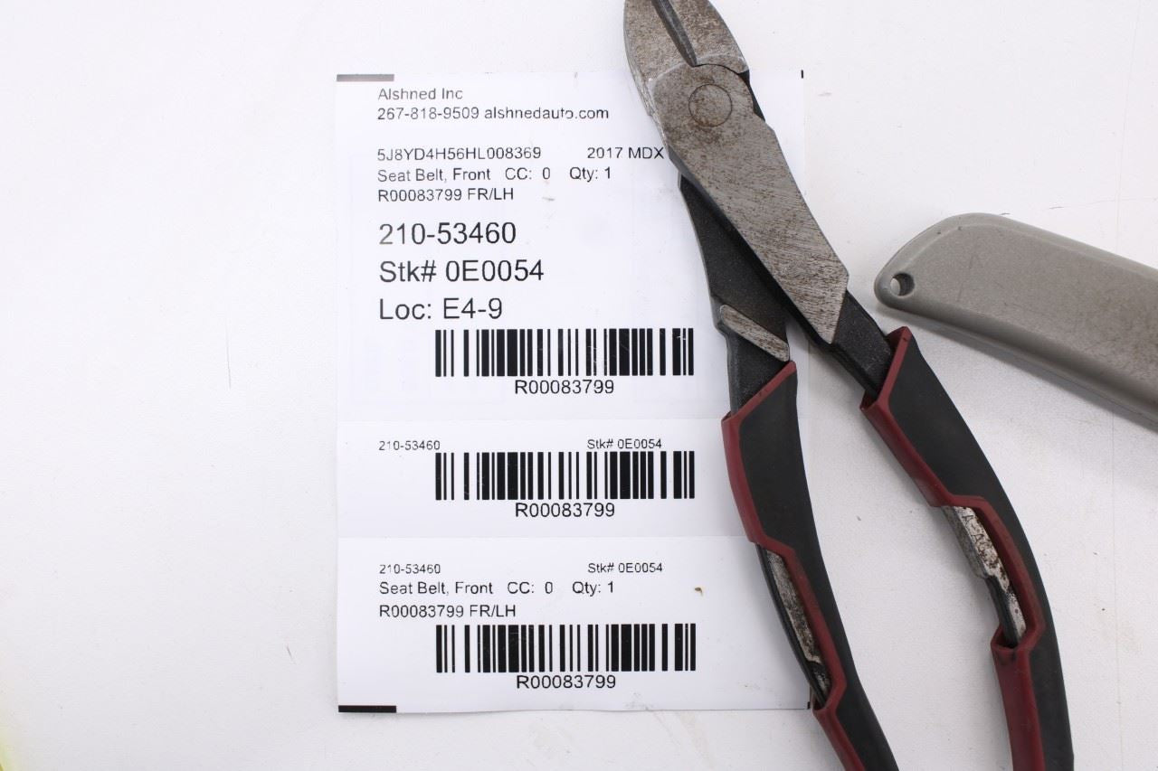 14-20 Acura MDX w/ Technology Pkg 3.5L Front Driver LH Side Seat Belt Retractor10