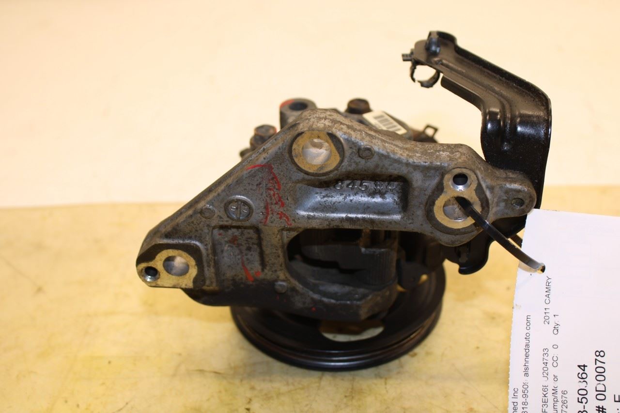 2009-2011 Toyota Camry LE 2.5L Power Steering Pump with Pulley 44310-06190 OEM - Alshned Auto Parts