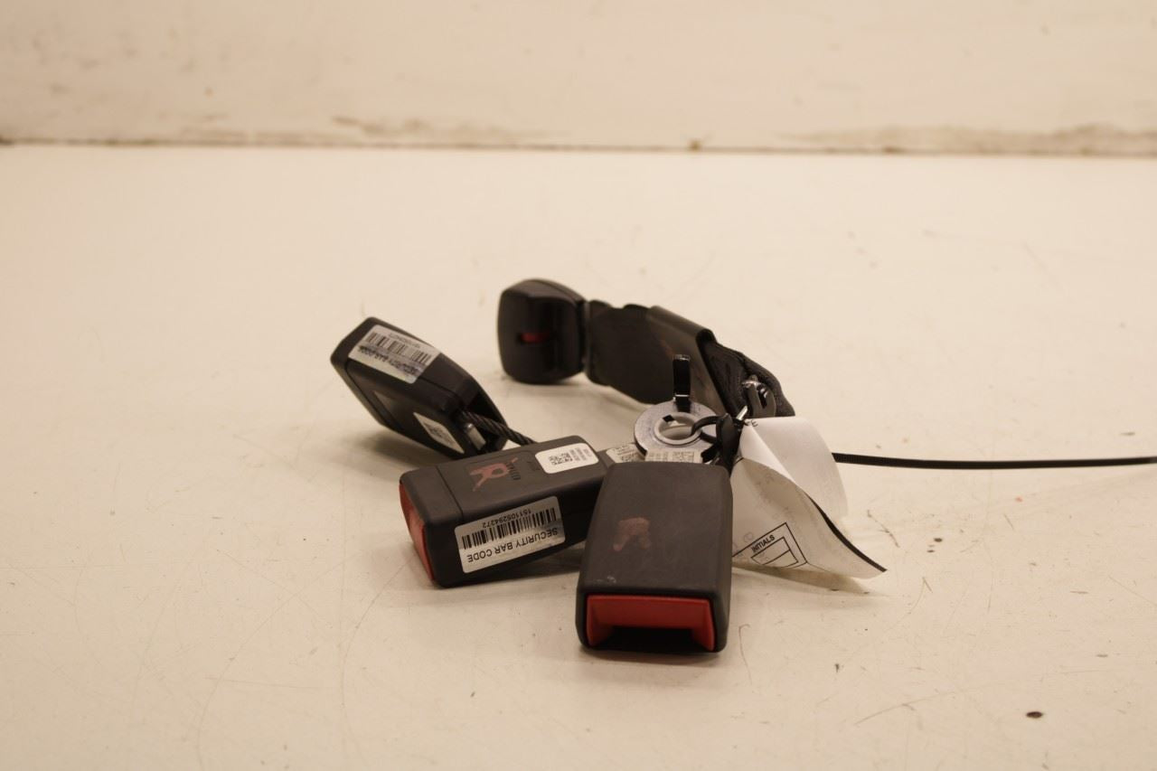 19-23 Jeep Cherokee Latitude Rear RH LH and Center 2nd Row Seat Belt Buckle Set - Alshned Auto Parts