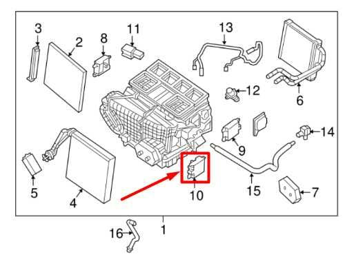 2018-23 Nissan Maxima Right Side HVAC Blend Door Actuator Motor 27732-3JC1A OEM - Alshned Auto Parts