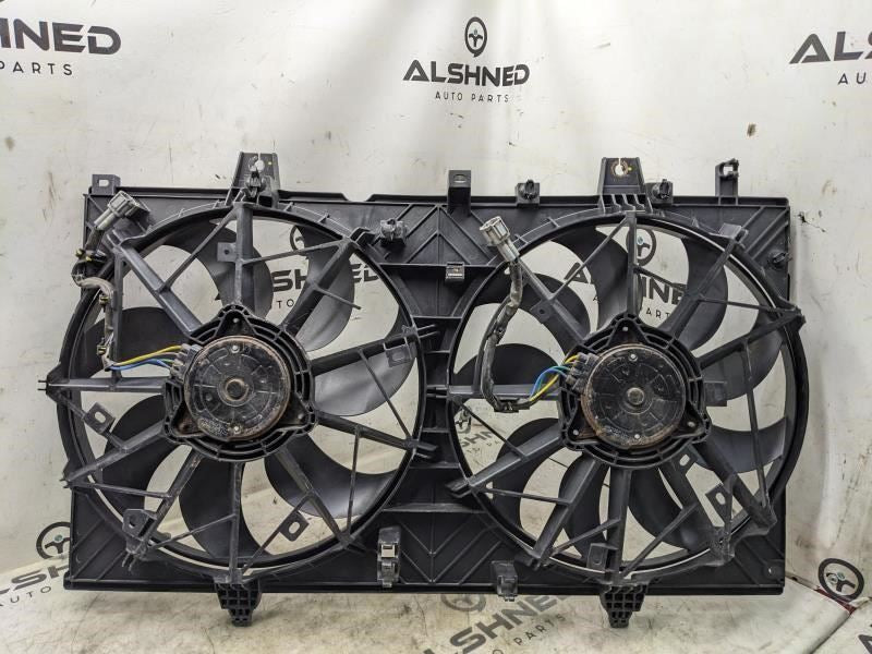 2014-20 Nissan Rogue S 2.5L Dual Radiator Cooling Fan Motor Assy 21481-4BA0A OEM - Alshned Auto Parts