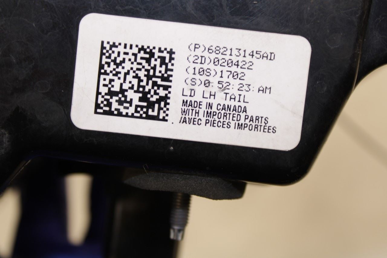 2015-2023 Dodge Charger GT AWD Rear Left Side Tail Light Lamp 68213145AD *ReaD* - Alshned Auto Parts