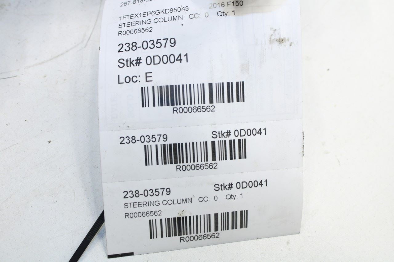 15-19 Ford F150 Super Cab Lariat 2.7L Steering Column Assembly FL34-3C529-DG OEM - Alshned Auto Parts