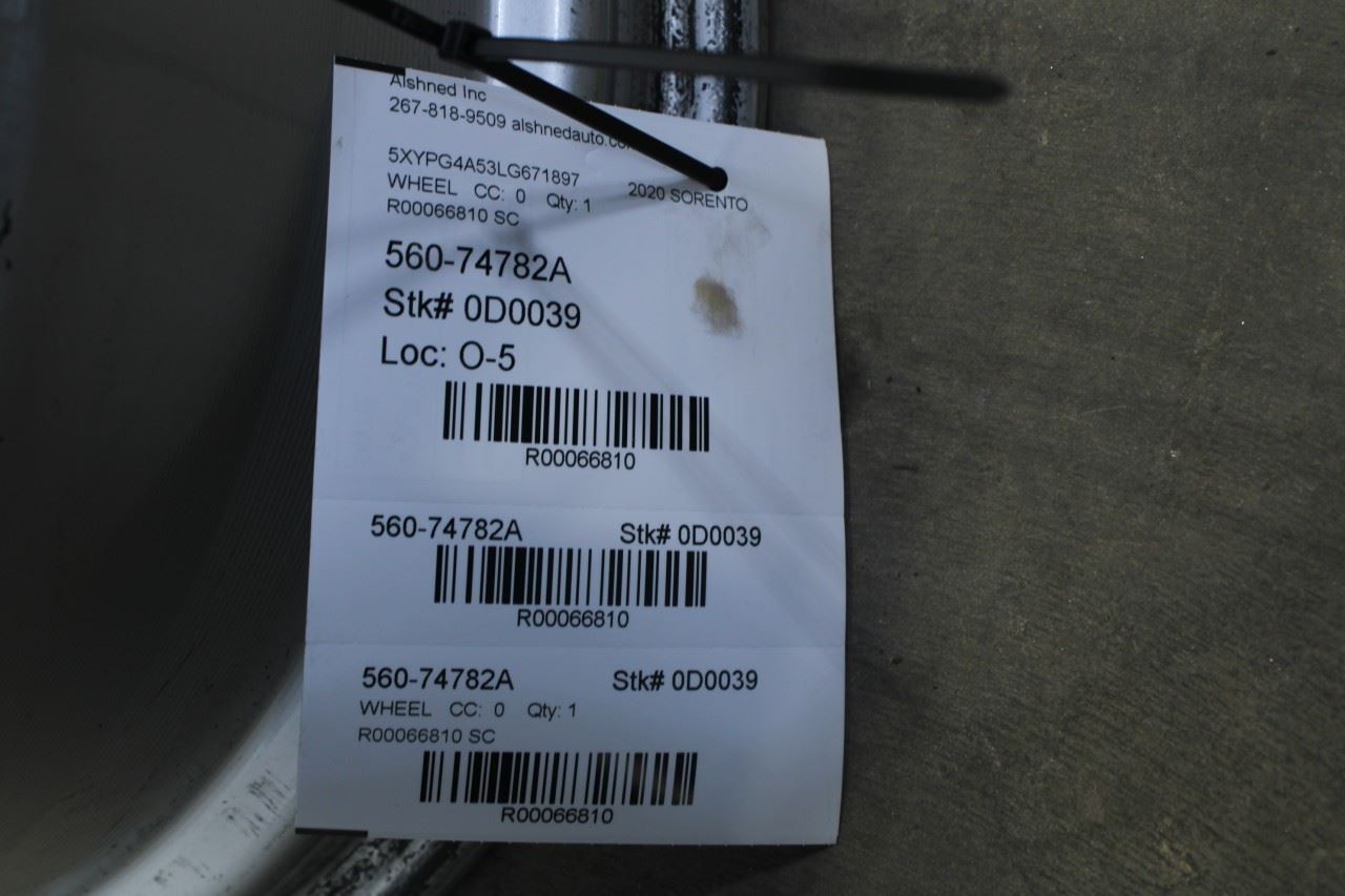 2019-2020 Kia Sorento LX Aluminum Wheel R17x7.0J 10 Spoke 52910-C5510 OEM - Alshned Auto Parts