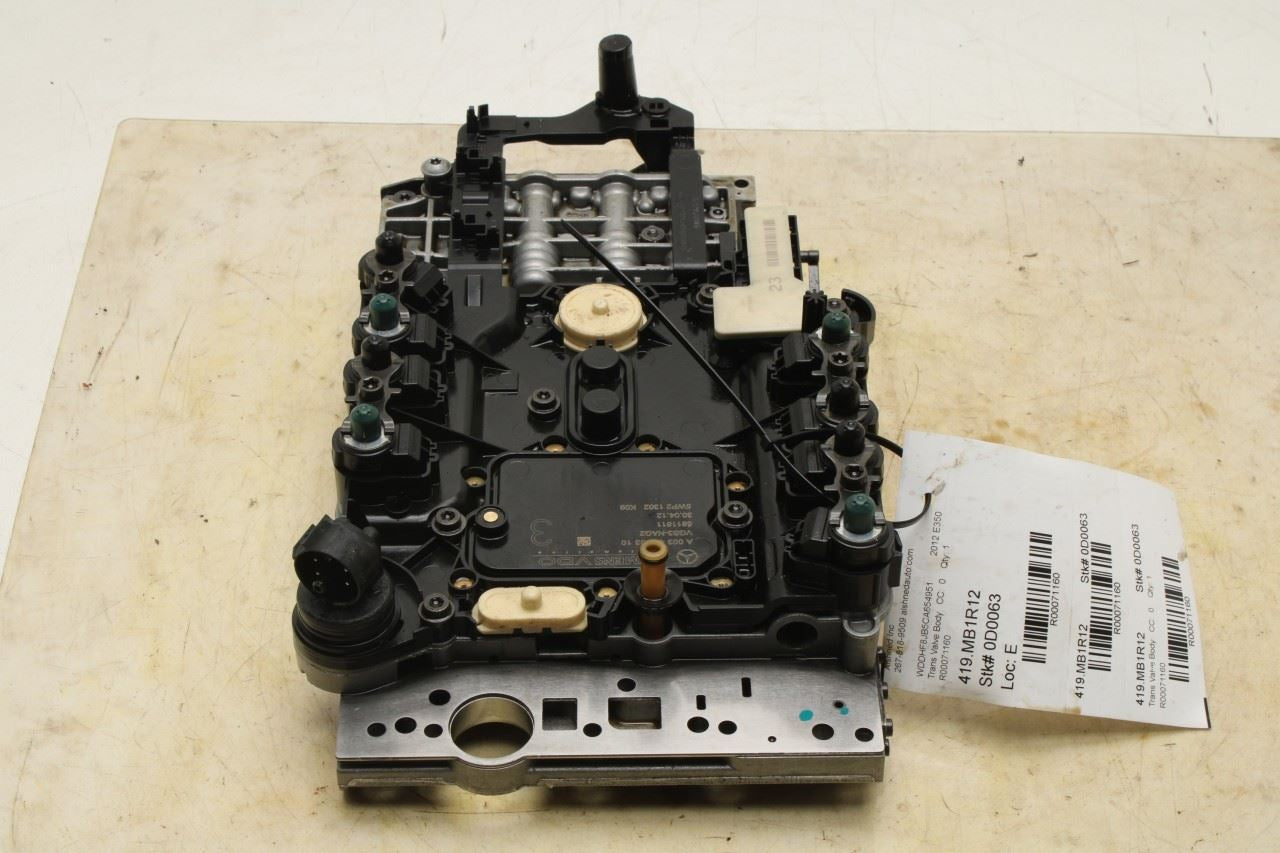 2012 Mercedes-Benz E350 Sport 4Matic 3.5L AWD 7-Spd Transmission Valve Body 362K - Alshned Auto Parts