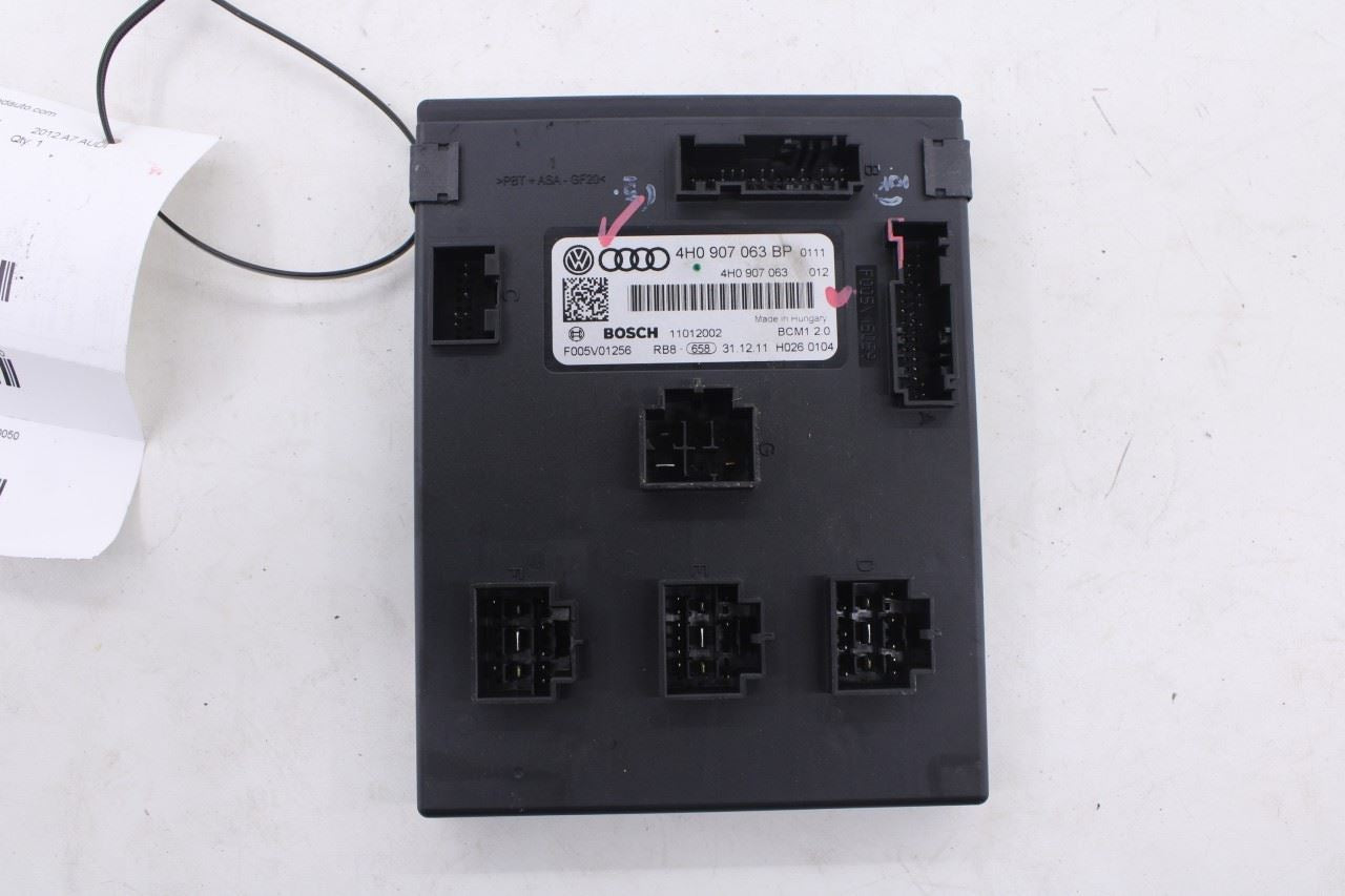 2012-2015 Audi A7 Premium Power Supply Body Computer Control Module 4H0907063BP4