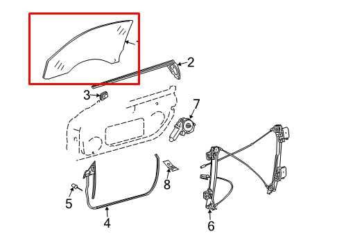 2006-2009 Mercedes-Benz CLK 350 Front Right Side Door Window Glass 209-725-02-10 - Alshned Auto Parts