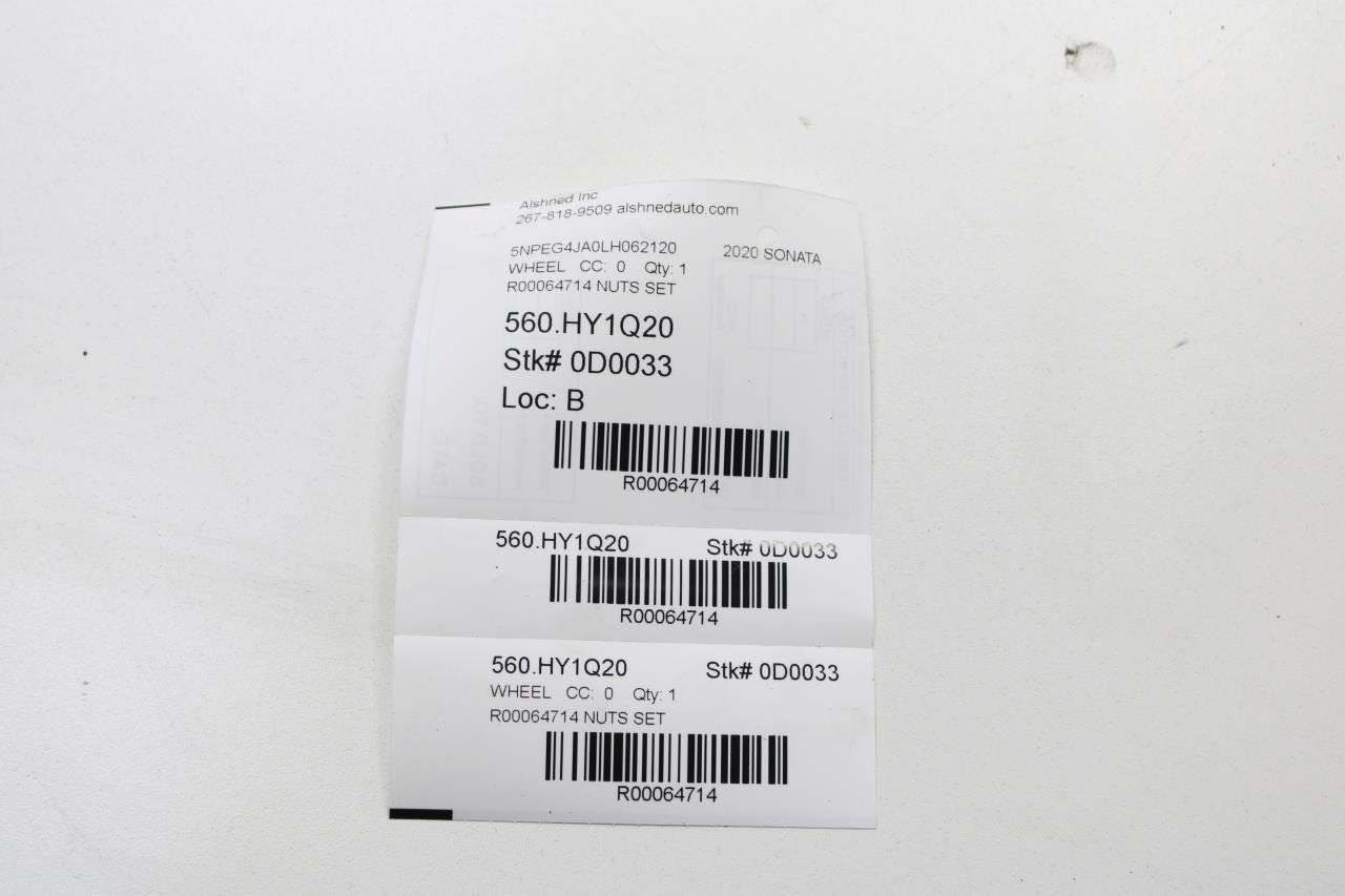 1999-2025 Hyundai Sonata SE Wheel Lug Nut Set of 20 52950-14140 52951-31330 OEM - Alshned Auto Parts