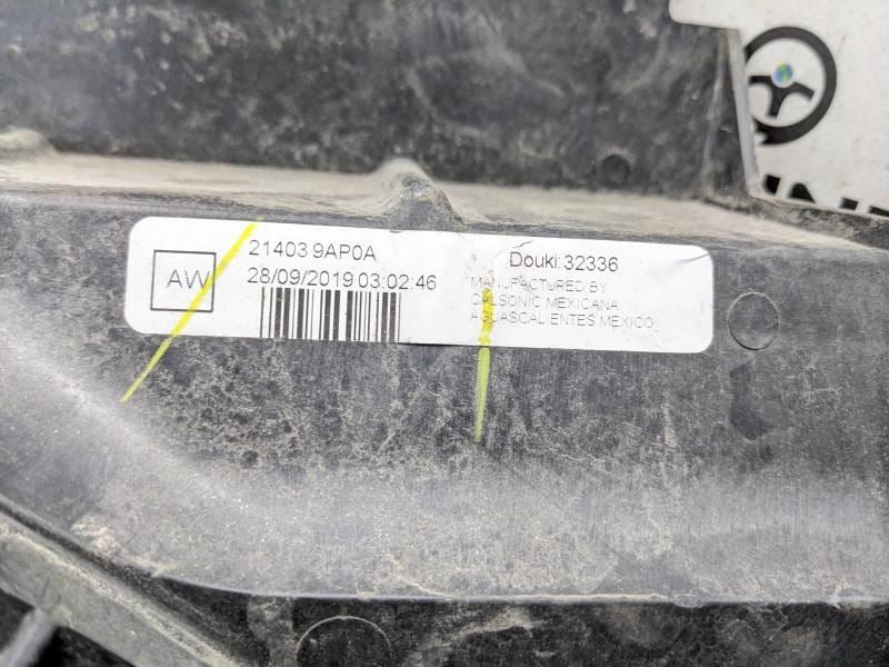 2013-2019 Nissan Sentra Left Radiator Cooling Fan Motor Assy 21481-9AP0A OEM - Alshned Auto Parts