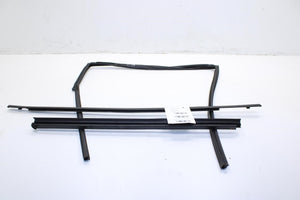 2014-20 Nissan Pathfinder SV Rear Left Door Run Channel Belt Outer Inner Molding