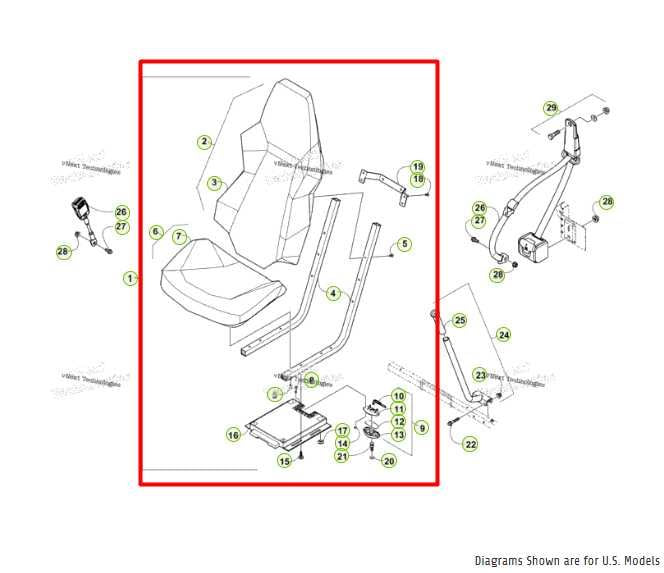2014-20 Arctic Cat Wildcat Trail 700 4WD Front Right or Left Side Seat Complete - Alshned Auto Parts