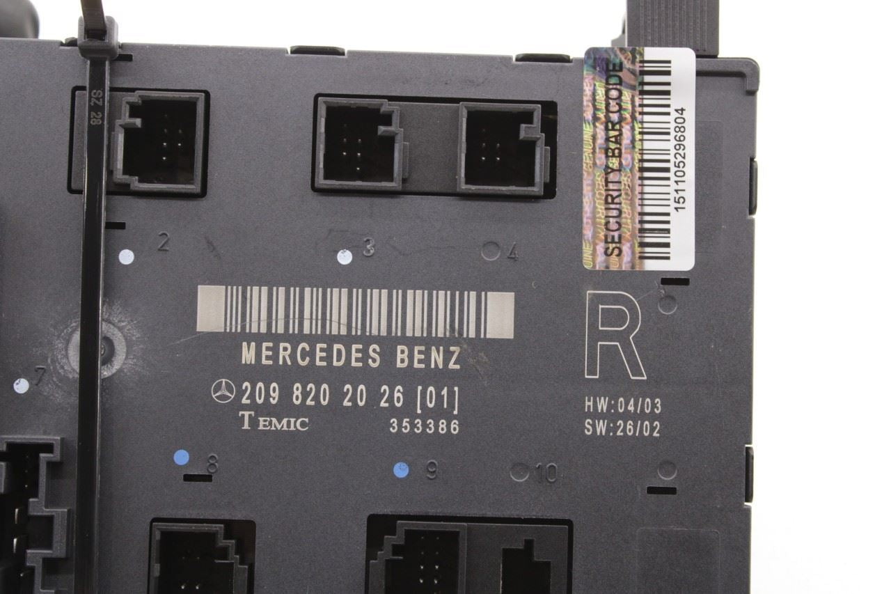 06-2009 Mercedes-Benz CLK 350 Front Right Side Door Computer Control Module OEM - Alshned Auto Parts