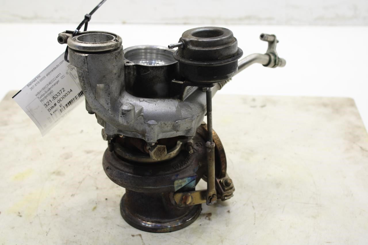 2013-2015 BMW 750i xDrive 4.4L Left Engine Turbocharger 158K 11657646093 OEM - Alshned Auto Parts