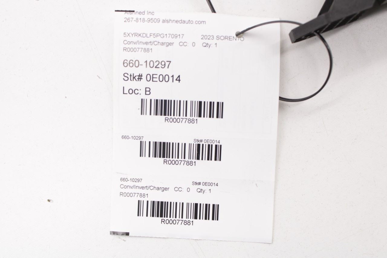 2021-2023 Kia Sorento X-Line SX Prestige Power Supply Voltage Inverter Module - Alshned Auto Parts