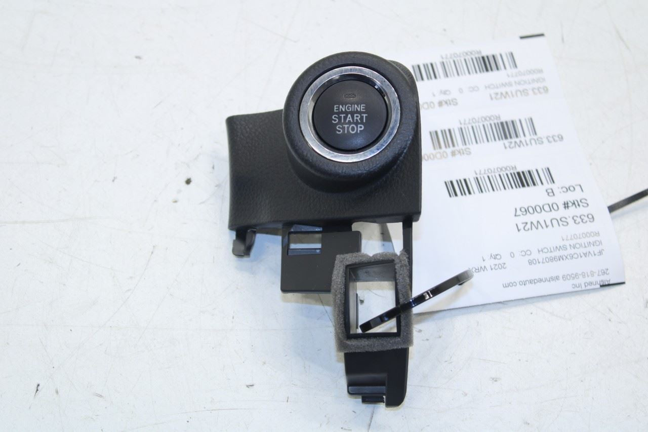 2019-2021 Subaru WRX Premium 2.0L AWD Engine Start Stop Ignition Switch Button - Alshned Auto Parts