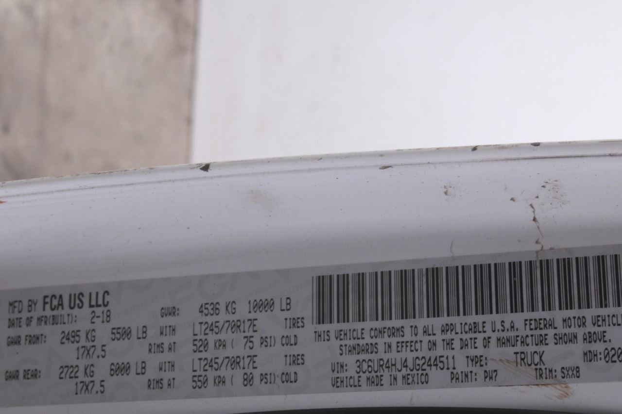 2011-2022 RAM 2500 Crew Cab Tradesman Front Left Door Shell Panel 68144739AC OEM - Alshned Auto Parts