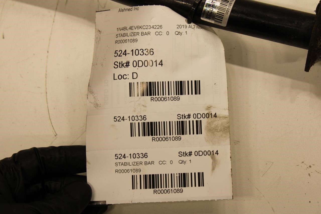 19-24 Nissan Altima SL 2.5L FWD Front Stabilizer Sway Anti-Roll Bar 54611-6CA0A - Alshned Auto Parts
