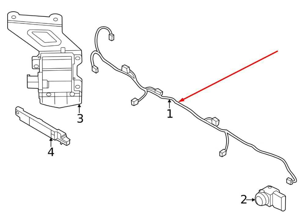2024-2025 Hyundai Elantra SE Rear Bumper Wire Wiring Harness 91885-AA110 OEM - Alshned Auto Parts