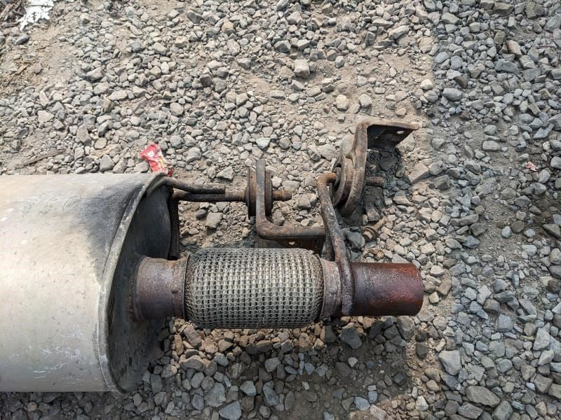 2015-2017 Ford F150 3.5L Rear Exhaust System Muffler and Pipe GL3Z-5230-B OEM - Alshned Auto Parts