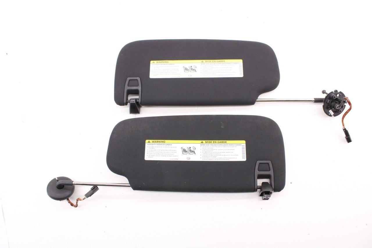 2014-21 Jeep Grand Cherokee Front RH LH Side Sun Visor Set w/ Illuminated Mirror - Alshned Auto Parts