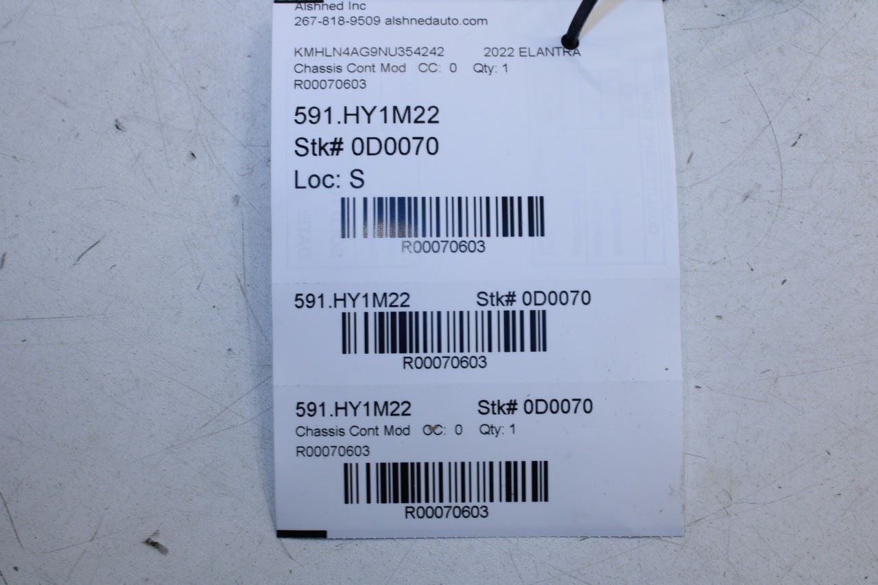 2021-2023 Hyundai Elantra SEL Wireless Communication Control Module 955B0-AA000 - Alshned Auto Parts