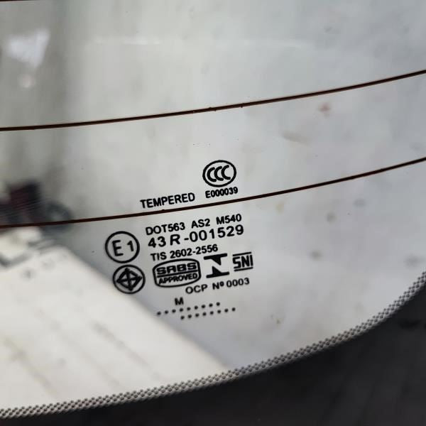 2016-2020 Kia Optima Rear Back Window Glass Korea Built 87110-D5010 OEM - Alshned Auto Parts