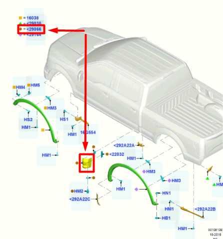 15-20 Ford F150 Crew Cab Right Lower Corner Trim Molding FL34-1629426-AJ *ReaD* - Alshned Auto Parts