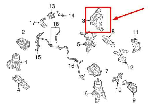 2016-2023 Nissan Maxima 3.5L Front Right Engine Mount Bracket 11210-3KA0A OEM - Alshned Auto Parts